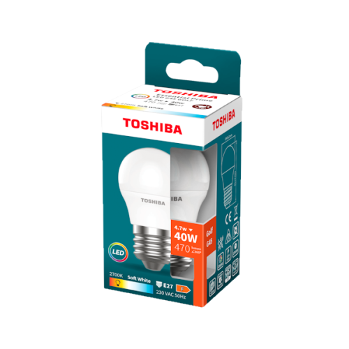Żarówka LED ESSENTIAL E27 G45 4,7W WW