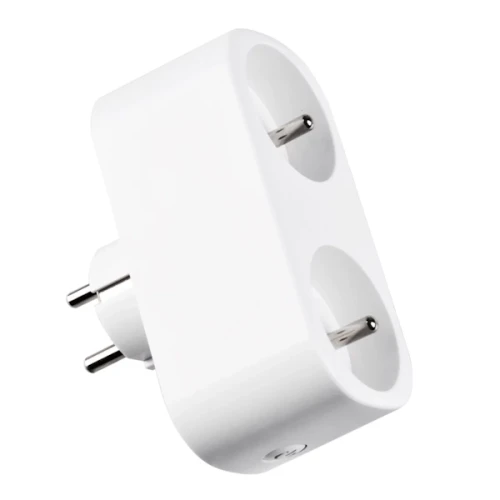 Gniazdo sterowane telefonem podwójne Smart WiFi Tuya - 315922