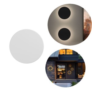 Oprawa PIATTA 18W 230V IP44 250x47mm biała okrągła