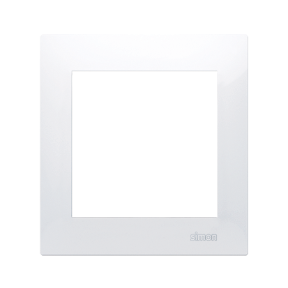 Simon 54 Ramka pojedyncza biała - DR1/11