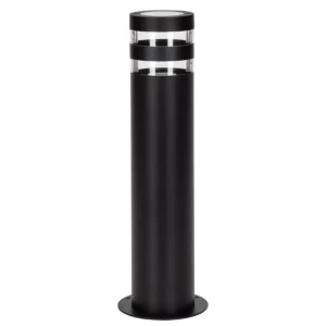 Lampa ogrodowa słupek RINO 44cm E27 okrągła czarna - 324009