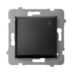 Ospel Aria czarny metalik łącznik dzwonek zwierny - ŁP-6U/M/33