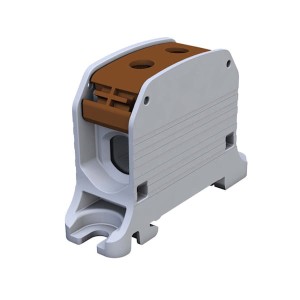 Złączka STB 50 brązowy AL/CU 6-50mm2 TS35