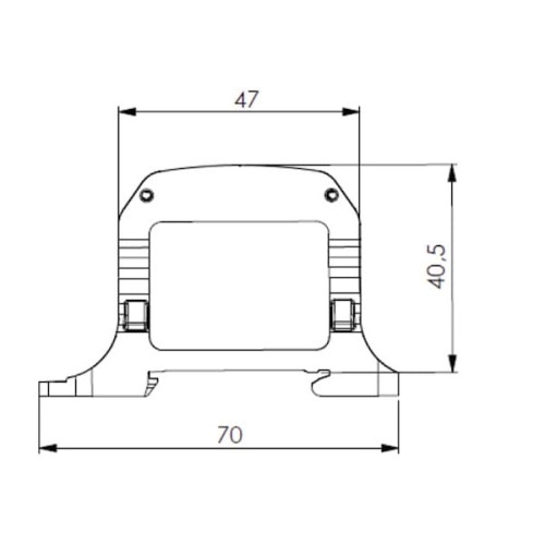Złączka STB 50 czarny AL/CU 6-50mm2 TS35