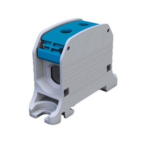 Złączka STB 50 niebieski AL/CU 6-50mm2 TS35