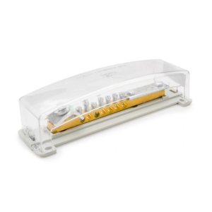 Szyna wyrównująca potencjał typ 1*50mm 7x16mm bednarka 30mm przezroczysta - Pawbol E.4104P