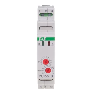Przekaźnik czasowy 1P 10A 230V AC opóźnione załączanie - PCR-513