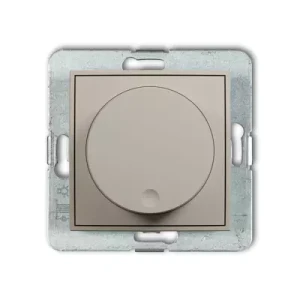 Karlik MINI Regulator oświetlenia ściemniacz taupe beżowy - 60MRO-1