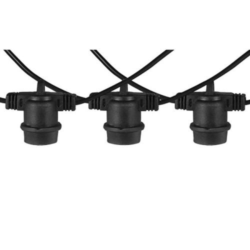 Girlanda sieciowa 5m oprawki bez żarówek - LVT 0018