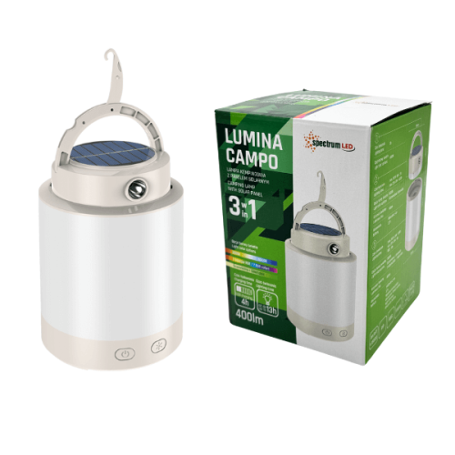 Lampa campingowa solarna LAMINA CAMPO 2W