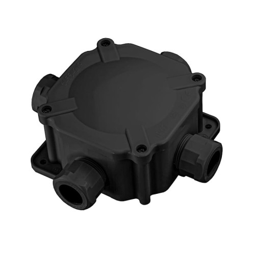 Puszka hermetyczna PG21 IP67 (5x6mm2) czarna - A.0036C