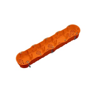 Puszka instalacyjna PK60 pięciokrotna do pustych ścian płytka - Pawbol A.0048P