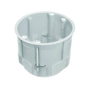 Puszka PK60 pojedyncza do pustych ścian głęboka biała - Pawbol A.0044L