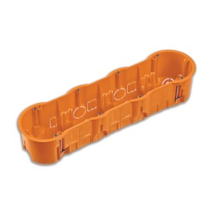 Puszka instalacyjna PK60 poczwórna do pustych ścian głęboka - Pawbol A.0047PG