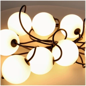 Girlanda sieciowa 7,80m VENEZIA kulki 10 x 0,8W 2500K - Kobi
