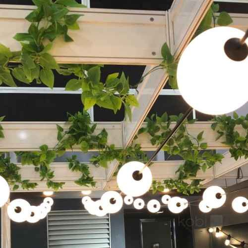 Girlanda sieciowa 7,80m VENEZIA kulki 10 x 0,8W 2500K - Kobi