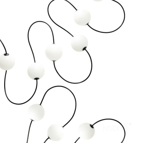 Girlanda sieciowa 7,80m VENEZIA kulki 10 x 0,8W 2500K - Kobi