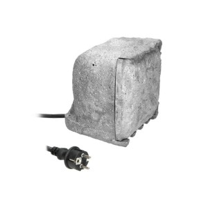 Gniazdo zewnętrzne, ogrodowe Kamień z kablem 4x2P+Z, 3m - OR-AE-13185