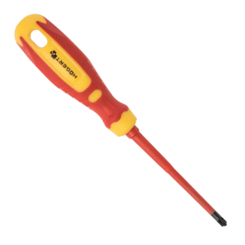 Wkrętak płasko-krzyżowy izolowany PZ 1 / SL 5 100 mm, 1000V - HT1S976