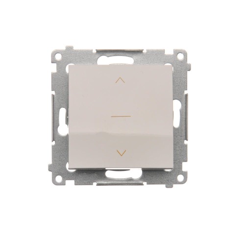 Simon 54 Łącznik żaluzjowy trójpozycyjny biały - DZW1K.01/11