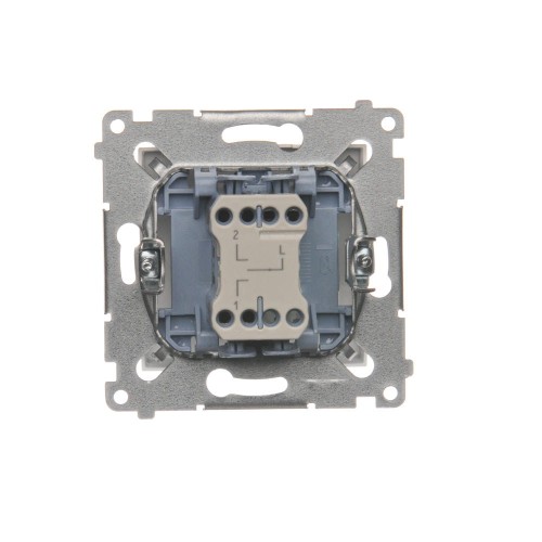 Simon 54 Łącznik żaluzjowy trójpozycyjny biały - DZW1K.01/11