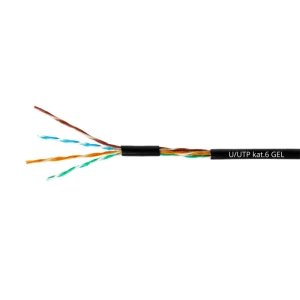 Kabel sieciowy LAN U/UTP kat. 6e ziemny - NS-711