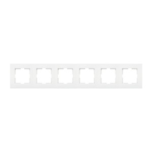 Panasonic Karre Ramka sześciokrotna biały - 90960265