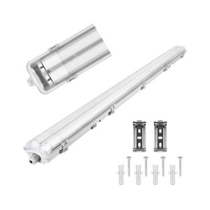 Oprawa hermetyczna lampa 120cm + świetlówki LED 4000K - 5662R-XQ
