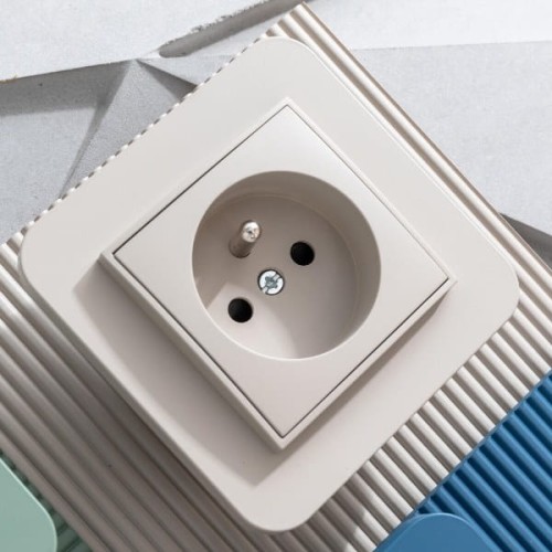 Karlik MINI Łącznik krzyżowy taupe beżowy - 60MWP-6