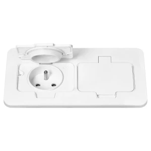 Gniazdo hermetyczne podwójne IP55 Orno - OR-GM-9047/W