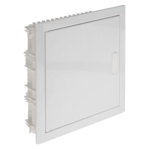 Rozdzielnica RWN 1x12 podtynkowa drzwi metalowe