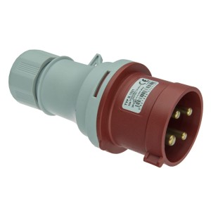 Wtyczka siłowa przenośna 32A 4P 400V IP44 - Pawbol B.1031