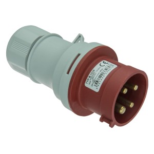 Wtyczka siłowa przenośna 16A 4P 400V IP44 - Pawbol B.1029