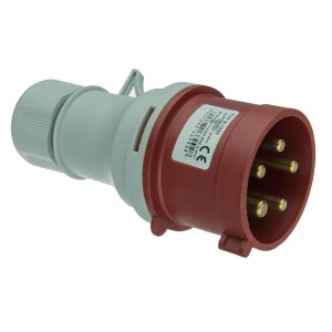 Wtyczka siłowa przenośna 32A/5P 400V IP44 - Pawbol B.1032