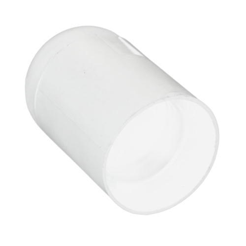 Oprawka E27 gładka termoplastyczna biała