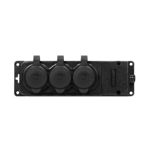 Listwa gniazdo przedłużacza potrójne hermetyczne Orno 16A, 3x2PZ - OR-AE-13166