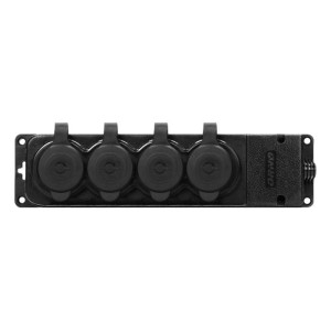 Listwa gniazdo przedłużacza poczwórne hermetyczne Orno 16A, 4x2PZ - OR-AE-13167
