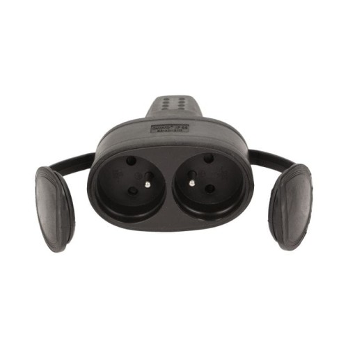 Gniazdo podwójne hermetyczne Orno - OR-AE-13117