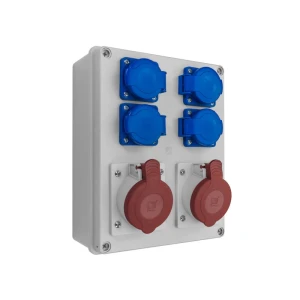 Rozdzielnica R-BOX 240 2x16A/5P, 4x250V 400V IP44 - B.1096