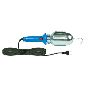 Oprawa warsztatowa przenośna 60W E27 230V kabel 5m niebieska - Pawbol D.3031G