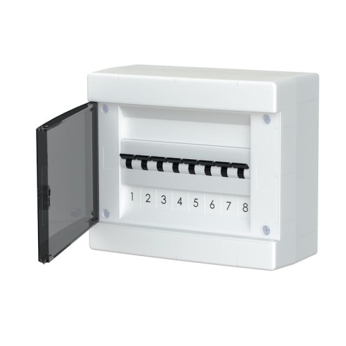 Rozdzielnica natynkowa S-8 1x8 IP40 