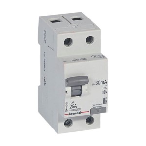 Wyłącznik różnicowoprądowy 2P 25A AC P302 RX3 - Legrand 402024