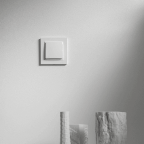 Simon 10 Łącznik schodowy podwójny biały - CW6/2.01/11