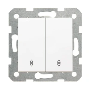 Panasonic Karre Łącznik schodowy podwójny biały - 90963617