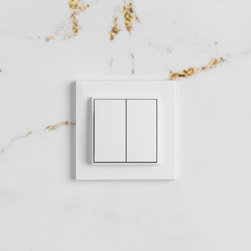 Karlik MINI Łącznik żaluzjowy biały - MWP-8