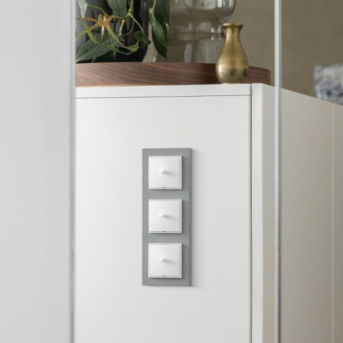 Karlik MINI Łącznik żaluzjowy srebrny metalik - 7MWP-8