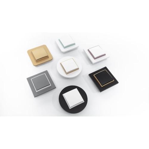 Karlik MINI Łącznik żaluzjowy srebrny metalik - 7MWP-8