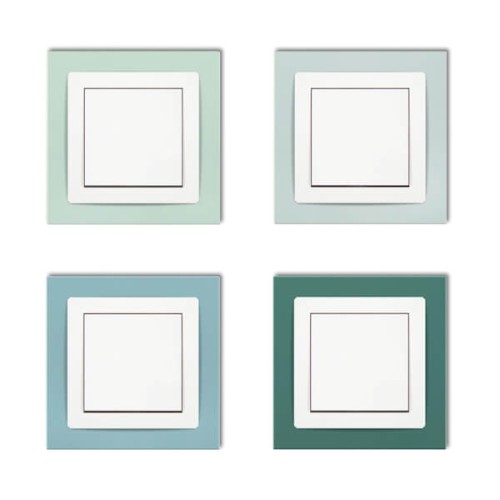 Karlik Deco Ramka podwójna miętowy - 46DR-2