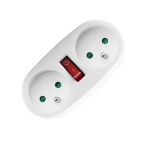 Rozgałęźnik podwójny z wyłącznikiem - W-72051
