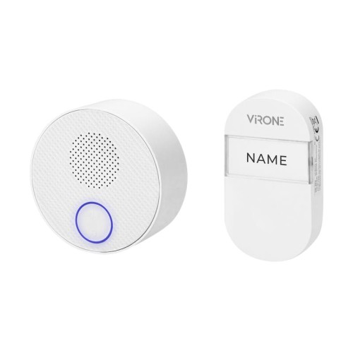 Dzwonek bezprzewodowy sieciowy 230V biały - Orno DB-2